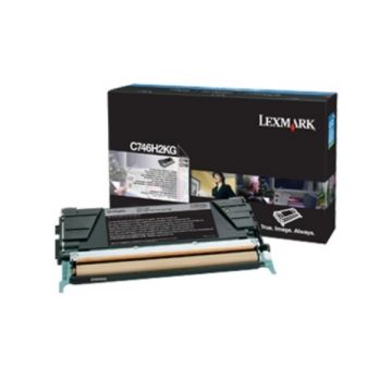 C746H3KG - toner de marque Lexmark - noir C746H3KG - toner de marque Lexmark - noir