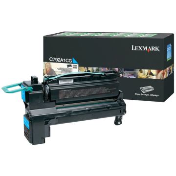 C792A1CG - toner de marque Lexmark - cyan C792A1CG - toner de marque Lexmark - cyan