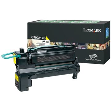 C792A1YG - toner de marque Lexmark - jaune C792A1YG - toner de marque Lexmark - jaune