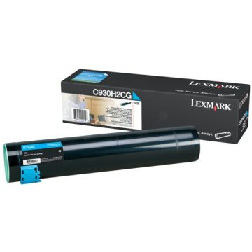 C930H2CG - toner de marque Lexmark - cyan