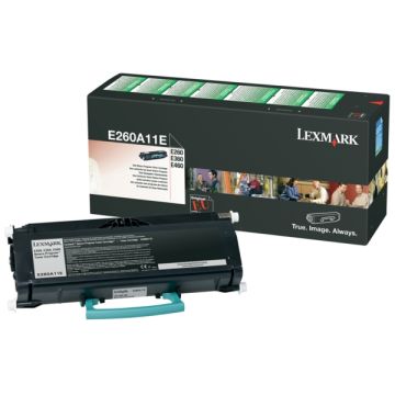 E260A11E - toner de marque Lexmark - noir