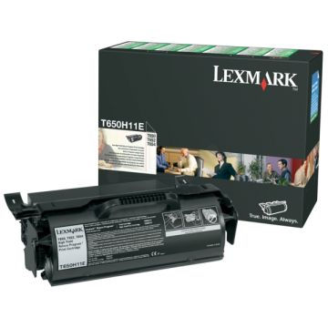 T650H11E - toner de marque Lexmark - noir