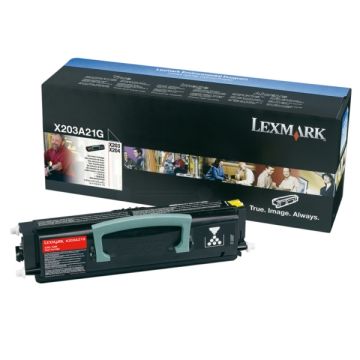 X203A21G - toner de marque Lexmark - noir X203A21G - toner de marque Lexmark - noir