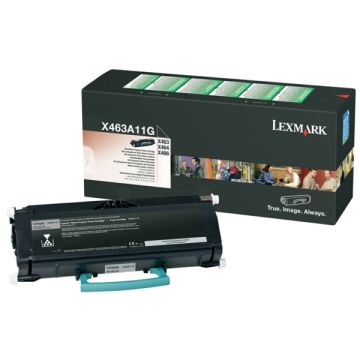 X463A11G - toner de marque Lexmark - noir