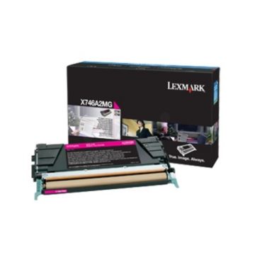 X746A3MG - toner de marque Lexmark - magenta X746A3MG - toner de marque Lexmark - magenta