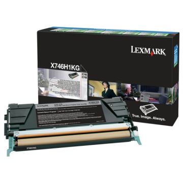 X746H1KG - toner de marque Lexmark - noir X746H1KG - toner de marque Lexmark - noir