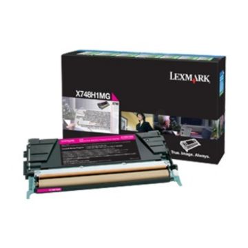 X748H3MG - toner de marque Lexmark - magenta X748H3MG - toner de marque Lexmark - magenta