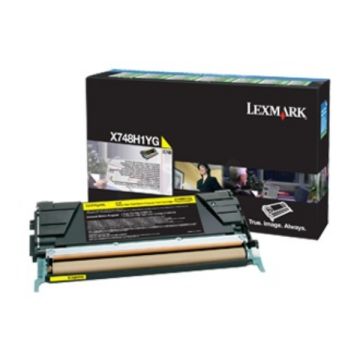 X748H3YG - toner de marque Lexmark - jaune X748H3YG - toner de marque Lexmark - jaune