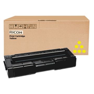 406482 / SPC 310 HE - toner de marque Ricoh - jaune
