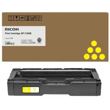 407902 / SPC 340 E - toner de marque Ricoh - jaune