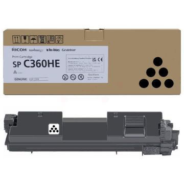 408184 / SPC360HE - toner de marque Ricoh - noir