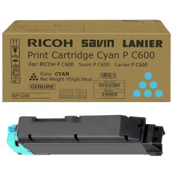 408315 / P C600 - toner de marque Ricoh - cyan