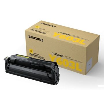 CLTY603LELS / Y603L - toner de marque Samsung - jaune CLTY603LELS / Y603L - toner de marque Samsung - jaune