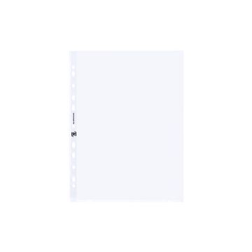 Oxford Pochettes perforées, A4, PP, transparent grainé