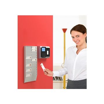 PAPERFLOW Porte-fiches employés mural, 24 compartiments PAPERFLOW Porte-fiches employés mural, 24 compartiments