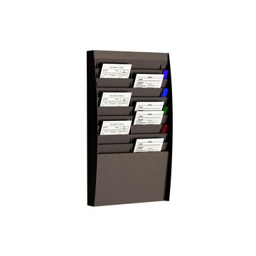 PAPERFLOW Trieur mural, 20 compartiments, A4, noir PAPERFLOW Trieur mural, 20 compartiments, A4, noir