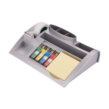 Post-it Organiseur de bureau, garni, argent
