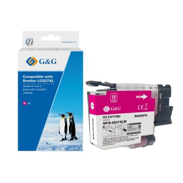 LC527XLM - cartouche qualité premium compatible Brother - magenta