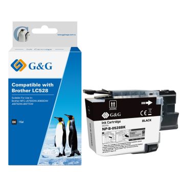 LC528BK - cartouche qualit&eacute; premium compatible Brother - noire