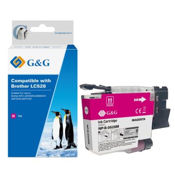 LC528M - cartouche qualit&eacute; premium compatible Brother - magenta