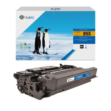 CF289X / 89X - toner qualité premium compatible HP - noir