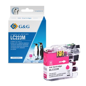 LC223M - cartouche qualité premium compatible Brother - magenta