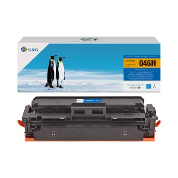 1253C002 / 046H - toner qualité premium compatible Canon - cyan