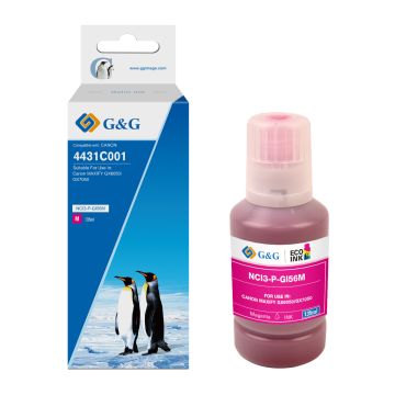 4431C001 / GI-56 M - bouteille d'encre qualité premium compatible Canon - magenta