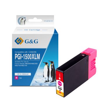 9194B001 / PGI-1500 XLM - cartouche qualité premium compatible Canon - magenta