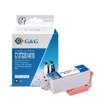 C13T33514010 / 33XL - cartouche qualité premium compatible Epson - noire