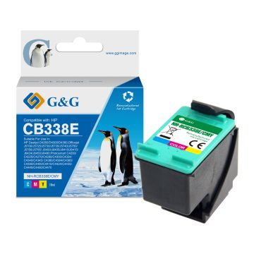 CB338EE / 351XL - cartouche qualité premium compatible HP - multicouleur
