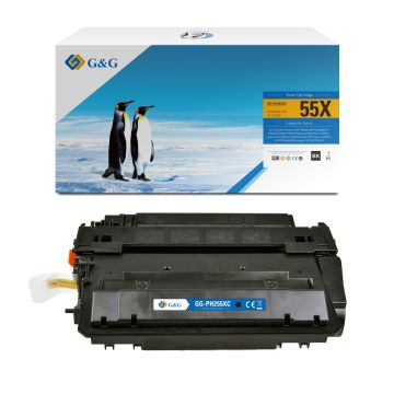 CE255X / 55X - toner qualité premium compatible HP - noir