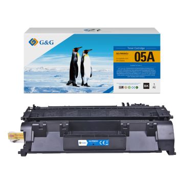 CE505A / 05A - toner qualité premium compatible HP - noir