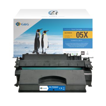 CE505X / 05X - toner qualité premium compatible HP - noir