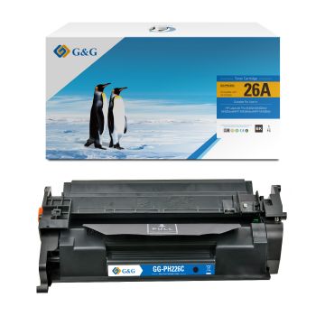 CF226A / 26A - toner qualité premium compatible HP - noir