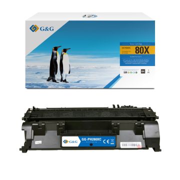 CF280X / 80X - toner qualité premium compatible HP - noir