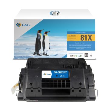 CF281X / 81X - toner qualité premium compatible HP - noir