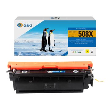 CF362XC / 508X - toner qualité premium compatible HP - jaune