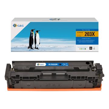 CF540X / 203X - toner qualité premium compatible HP - noir