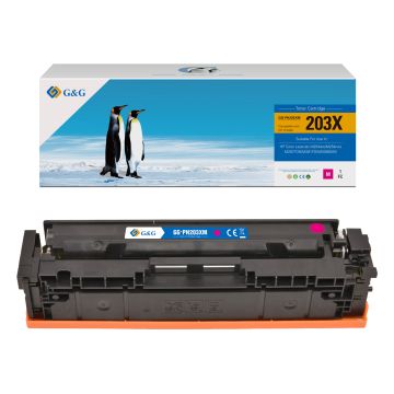 CF543X / 203X - toner qualité premium compatible HP - magenta