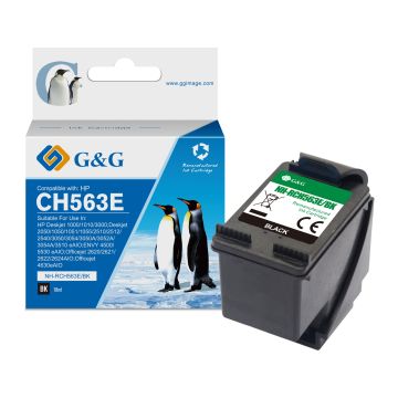 CH563EE / 301XL - cartouche qualité premium compatible HP - noire