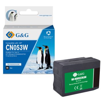 CN053AE / 932XL - cartouche qualité premium compatible HP - noire