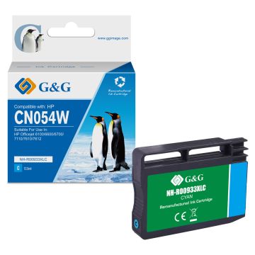 CN054AE / 933XL - cartouche qualité premium compatible HP - cyan