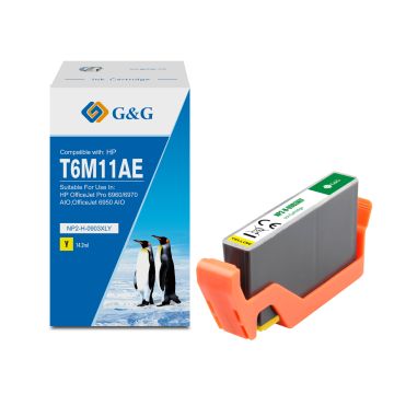 T6M11AE / 903XL - cartouche qualité premium compatible HP - jaune