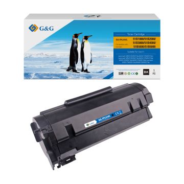 51B2000 - toner qualité premium compatible Lexmark - noir