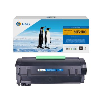 56F2H00 - toner qualité premium compatible Lexmark - noir