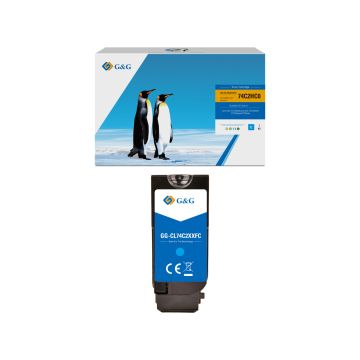 74C2HC0 - toner qualité premium compatible Lexmark - cyan