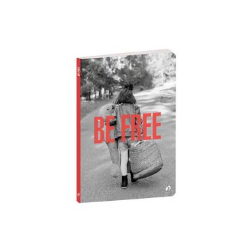 QUO VADIS Carnet de notes Words "BE FREE", A5, uni
