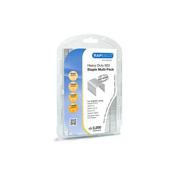 RAPESCO Agrafes 923/10, 1.000 pièces, galvanisé