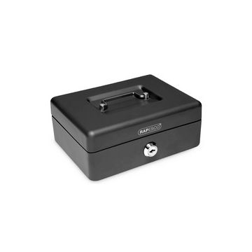 RAPESCO Caisse à monnaie, largeur: 250 mm, noir
